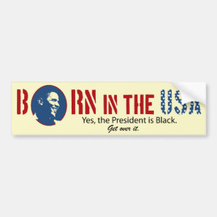 Born in the USA Bumper Sticker