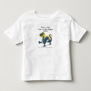Born in the Year of the Dragon 2024 Chinese Zodiac Toddler T-Shirt
