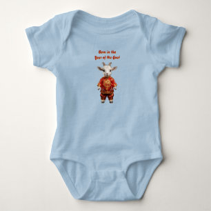Born in the Year of the Goat Baby Bodysuit