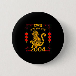 Born In The Year Of The Monkey 2004 Chinese New Ye 6 Cm Round Badge