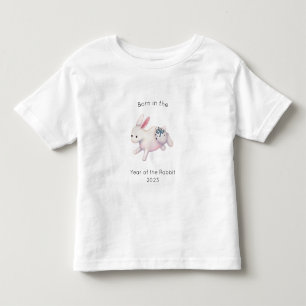 Born in the Year of the Rabbit Chinese Zodiac Toddler T-Shirt