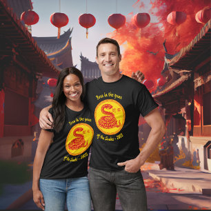 Born in the year of the Snake Chinese New Year bda T-Shirt