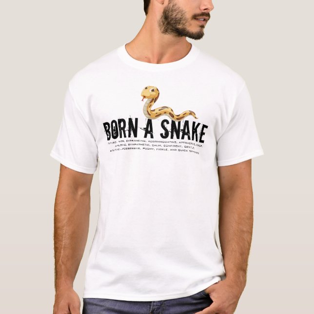 Born in the Year of the Snake T-Shirt (Front)