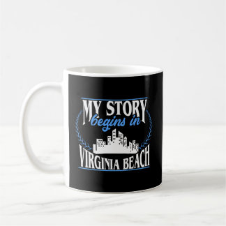 Born In Virginia Beach Coffee Mug