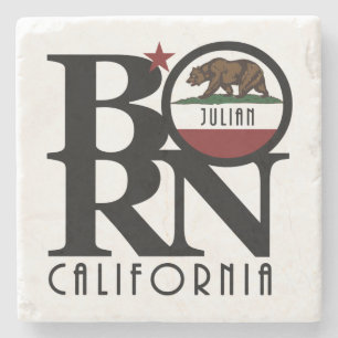 BORN Julian California Stone Coaster