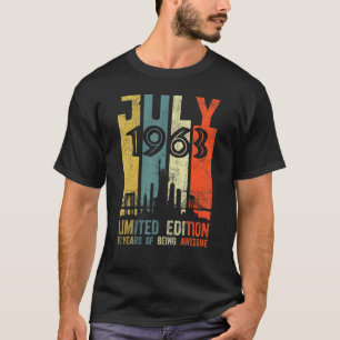 Born July 1963  60th Birthday T-Shirt