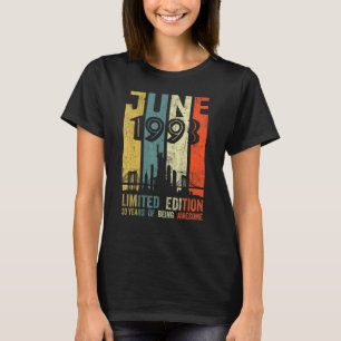 Born June 1993   30th Birthday T-Shirt