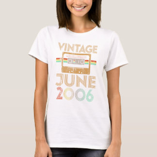 Born June 2006 15th Quarantine Bithday Made In 200 T-Shirt