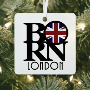 BORN London Metal Tree Decoration