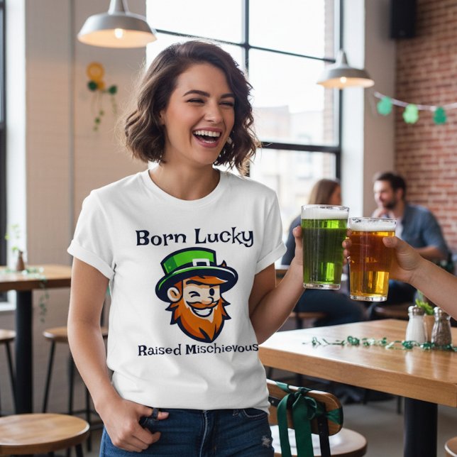 Born Lucky - St Pratick's Day T-Shirt (Creator Uploaded)