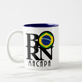 BORN Macapa 11oz Two-Tone Coffee Mug