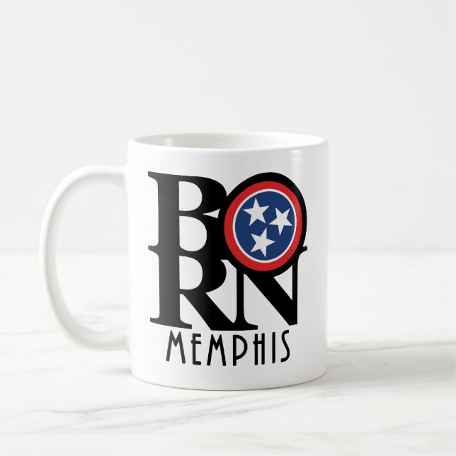 BORN Memphis 11oz Coffee Mug (Left)