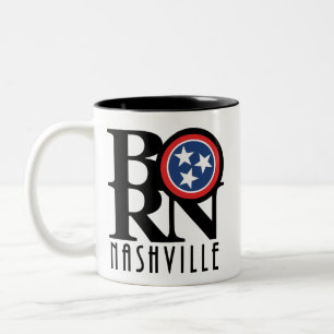 BORN Nashville Two-Tone Coffee Mug