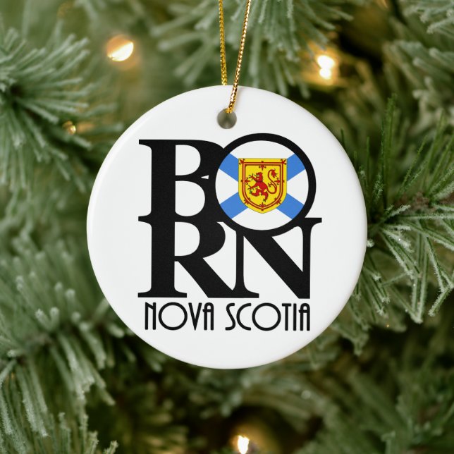 BORN Nova Scotia Ceramic Tree Decoration (Tree)