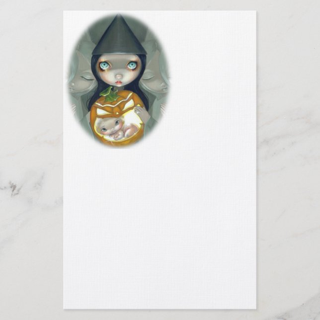 "Born of a Pumpkin" Stationery (Front)