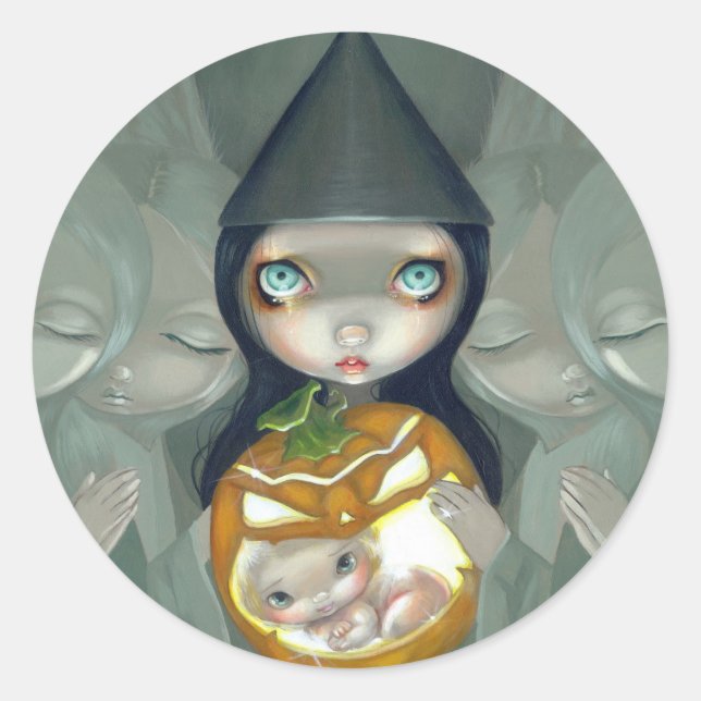 "Born of a Pumpkin" Sticker (Front)