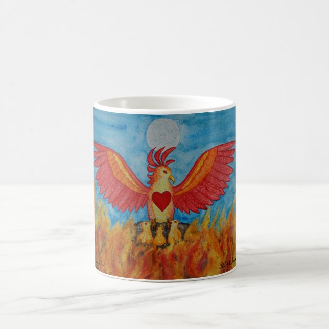 Born of Fire Coffee Mug (Center)