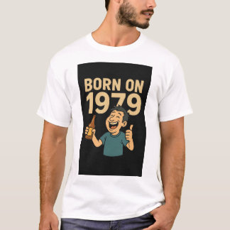 Born on 1979 – Vintage Funny T-Shirt