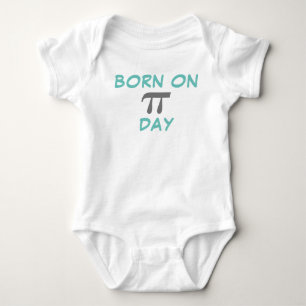 Born on Pi Day Baby Bodysuit