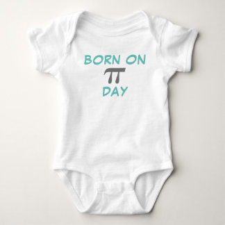 Born on Pi Day Baby Bodysuit