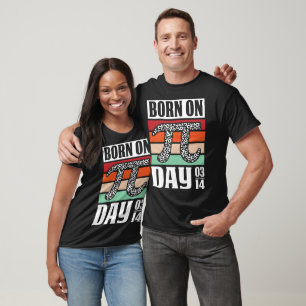 Born On Pi Day Birthday Design T-Shirt