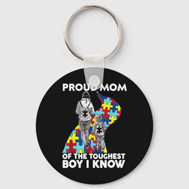 Born On Pi Day Birthday March 14th Maths Math 3.14 Key Ring (Front)