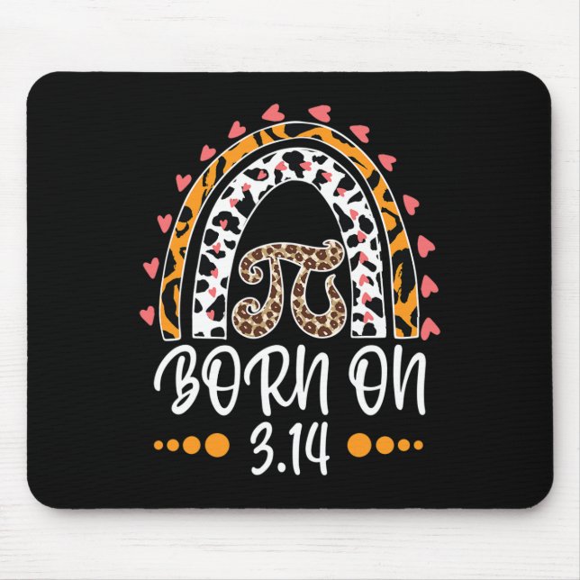 Born On Pi Day  Mouse Mat (Front)