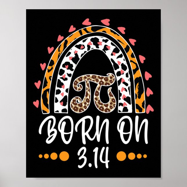 Born On Pi Day  Poster (Front)