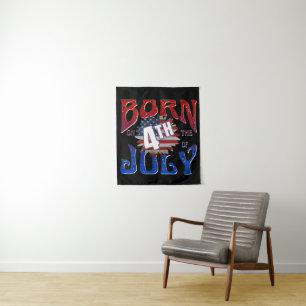 BORN ON THE 4TH OF JULY  TAPESTRY