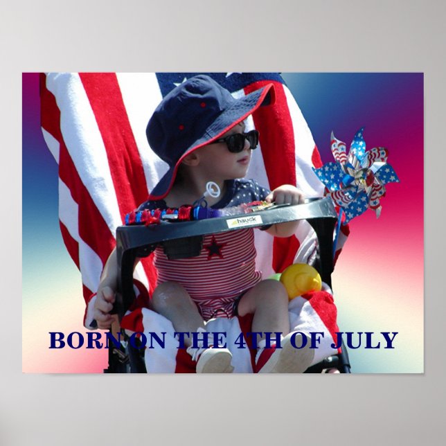 BORN ON THE FORTH OF JULY POSTER (Front)