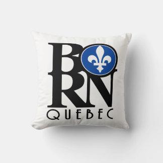BORN Quebec Canada Cushion