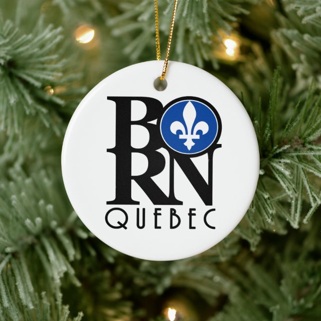 BORN Quebec Ceramic Tree Decoration (Tree)