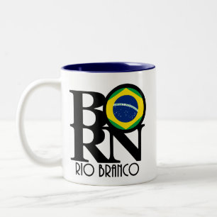BORN Rio Branco 11oz Two-Tone Coffee Mug
