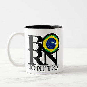 BORN Rio de Janeiro 11oz Two-Tone Coffee Mug