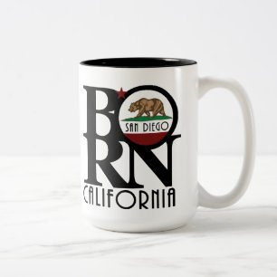 BORN San Diego 15oz Two-Tone Coffee Mug