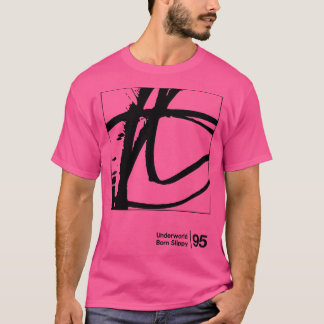 Born Slippy Minimalist Style Graphic Design T-Shirt