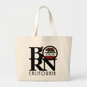 BORN Sonoma California Large Tote Bag