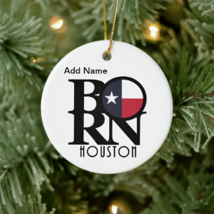 BORN Texas Customisable Ornament