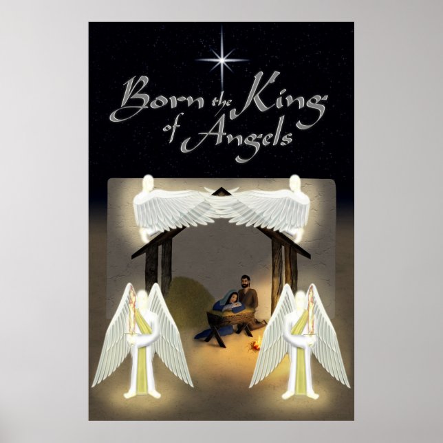 Born the King of Angels Poster (Front)