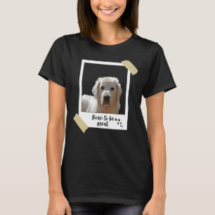 Born This Great Cute Golden Retriever Dog And Pupp T-Shirt