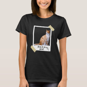 Born This Great Cute Orange Cat And Kitten Animal T-Shirt