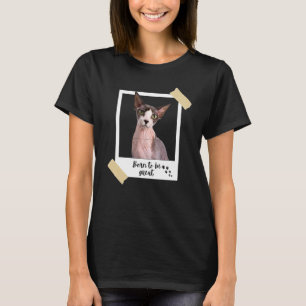 Born This Great Cute Sphynx Cat And Kitten Animal T-Shirt