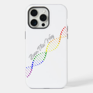 Born This Way LGBTQ Pride DNA Rainbow Equality iPhone 15 Pro Max Case