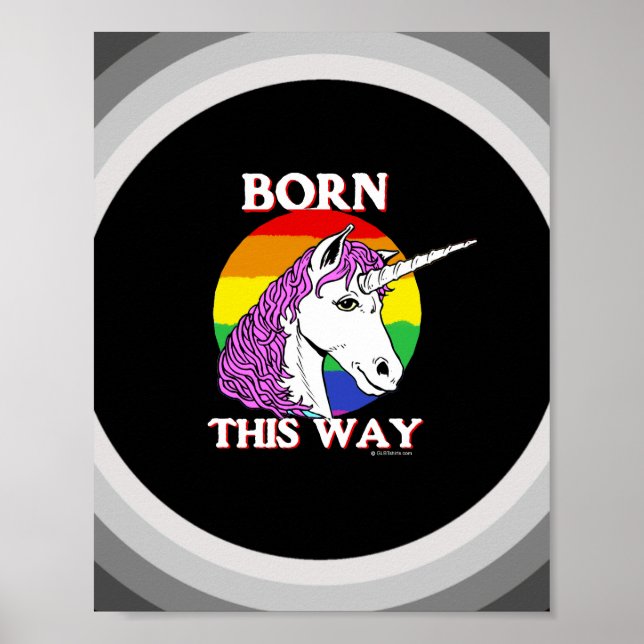 Born this way poster (Front)