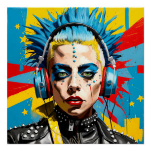 BORN THIS WAY-PUNK ROCKS 5 POSTER
