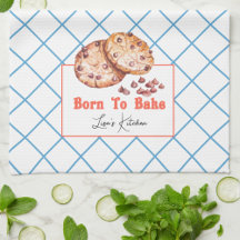 Born To Bake Kitchen Towel