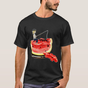 Born To Be A Fishing Legend America T-Shirt