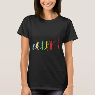 Born To Be A Fishing Legend Retro Fishing T-Shirt