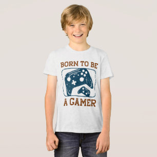 Born to be a gamer Tri-Blend shirt
