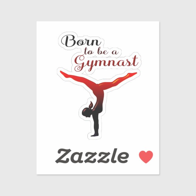 Born to be a Gymnast Split Handstand (Sheet)